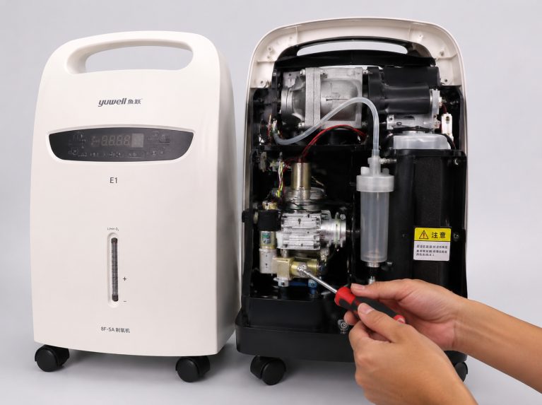 张家界鱼跃制氧机E1/E2/E3/E4故障代码维修
